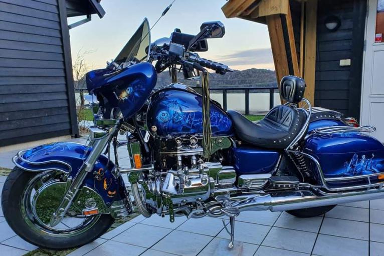 Fairings "Hoppe look" pour custom Honda F6C Valkyrie : profil