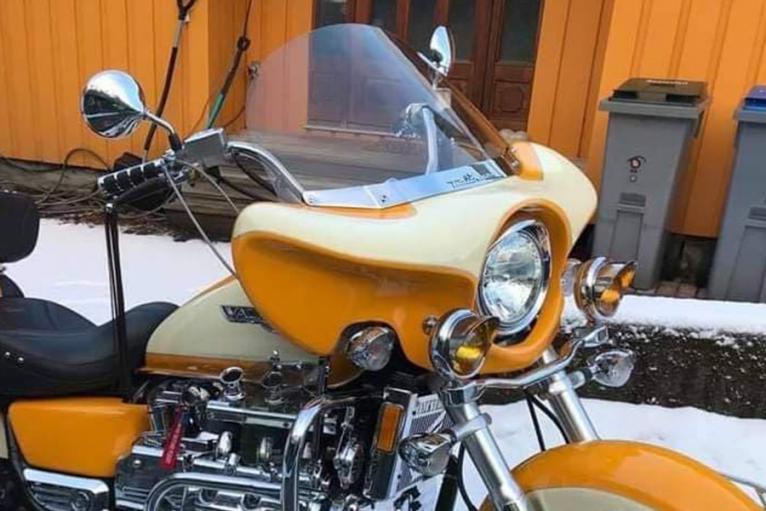 Fairings "Hoppe look" pour custom Honda F6C Valkyrie : nez