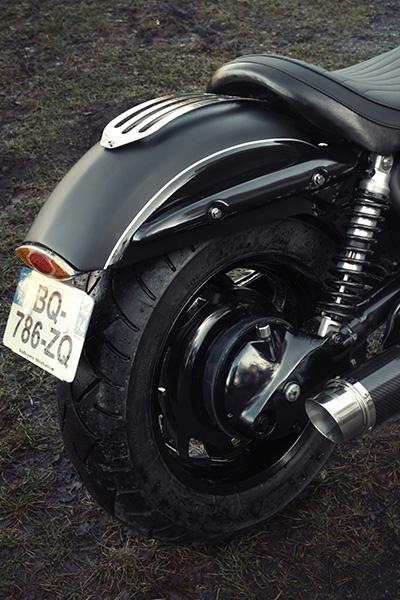 "Roadster" back fenders to customize your Honda F6C Valkyrie: detail