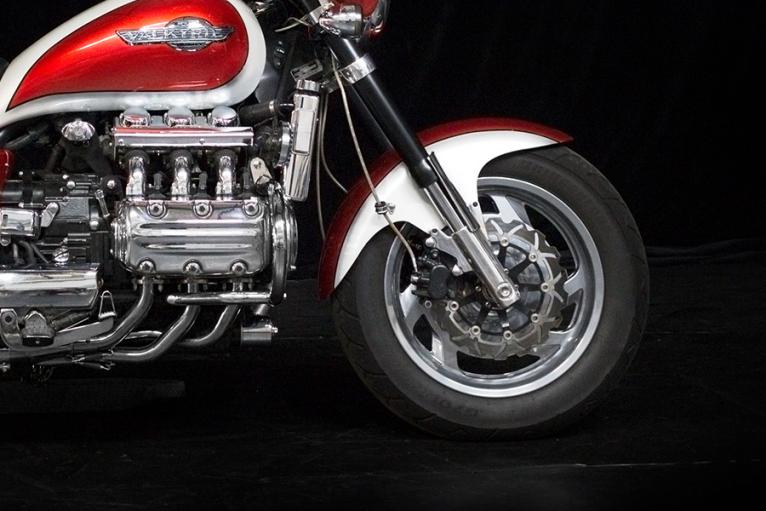 Gardes-boue  "bagger" pour custom Honda F6C Valkyrie : profil