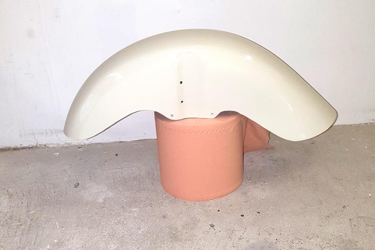 Gardes-boue "standard" pour custom Honda F6C Valkyrie : pièce brute