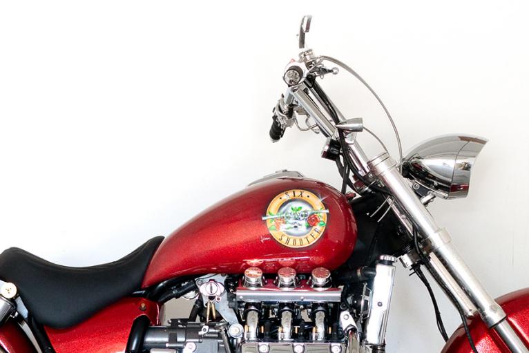 Réservoirs d'essence "Dragon" pour custom Honda F6C Valkyrie : profil