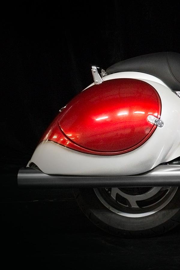 Saddlebags to customize your Honda F6C Valkyrie