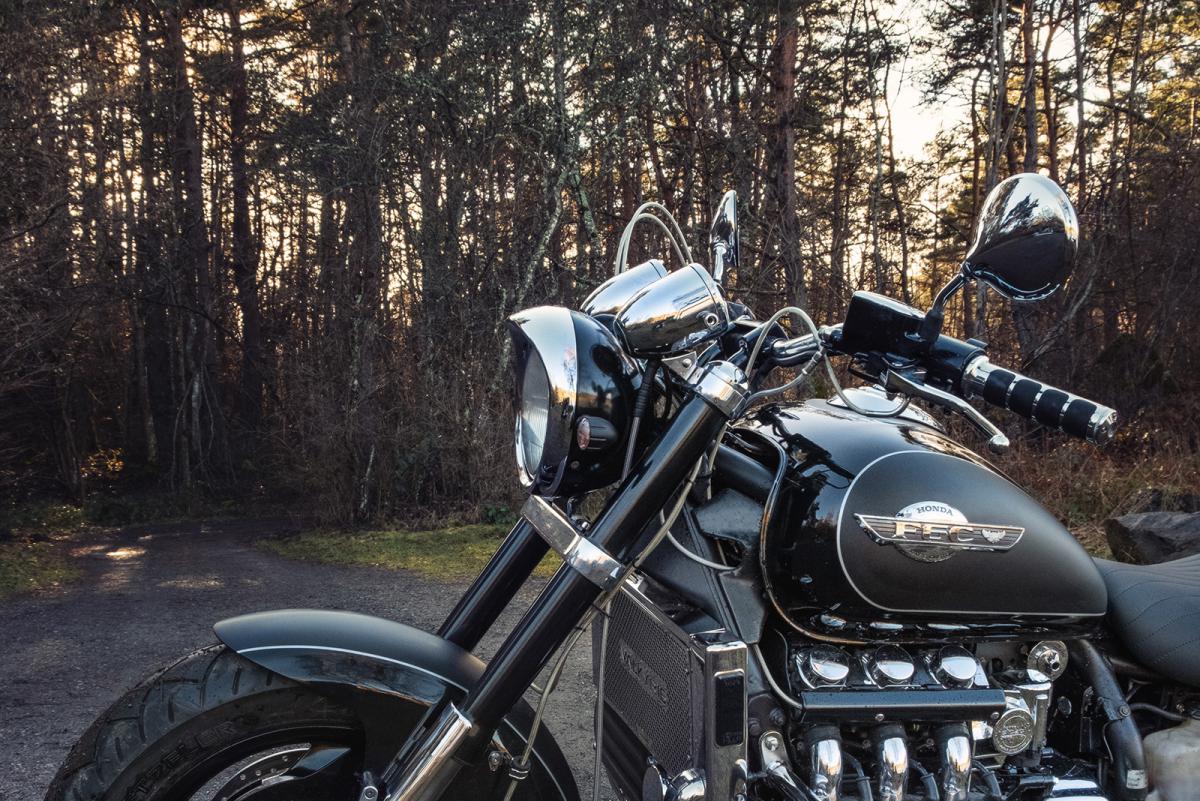 Custom Valkyrie moto : The Black Island profil