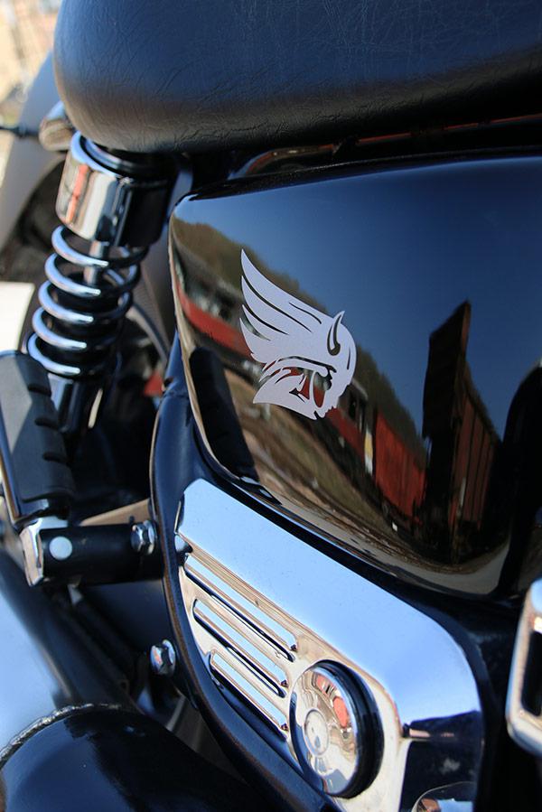 Custom Valkyrie moto : The Black Coal